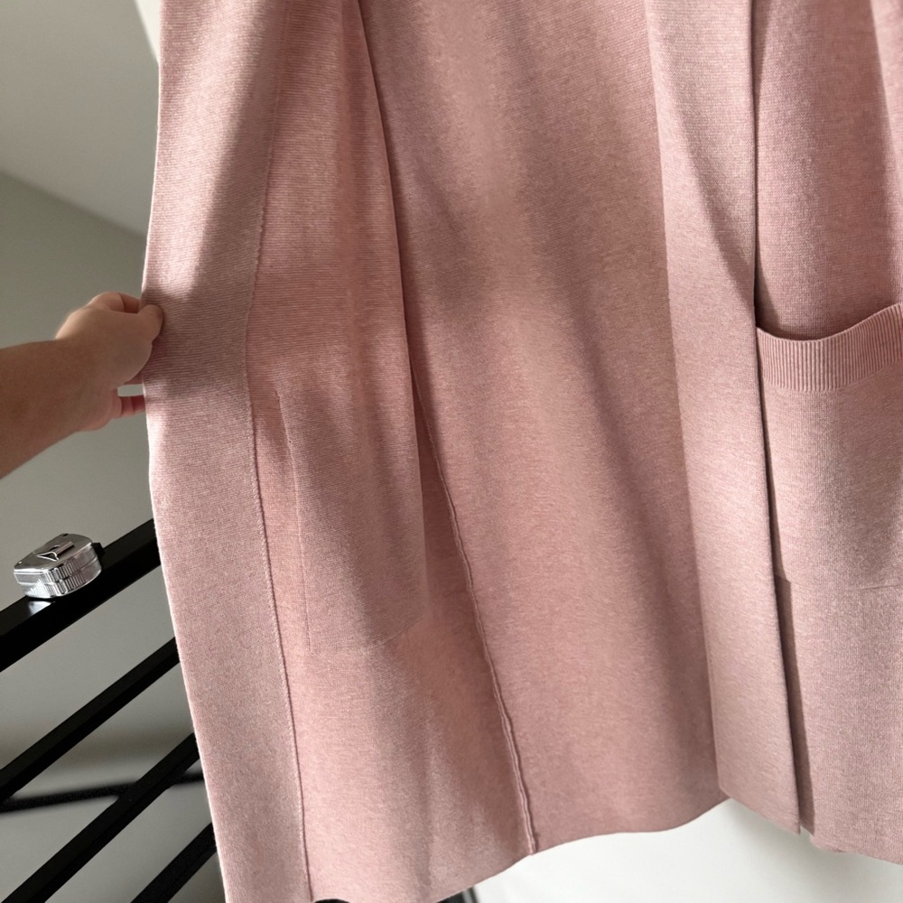 J. Crew - Ella Open-front Long Sweater-blazer M Heather Blossom - Picture 13 of 16